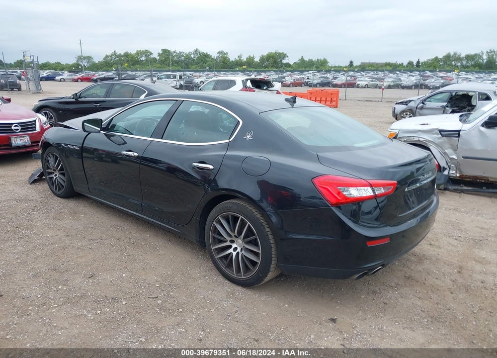 2014 MASERATI GHIBLI VIN: ZAM57XSA4E1103516