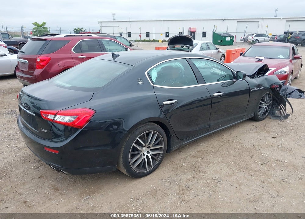 2014 MASERATI GHIBLI VIN: ZAM57XSA4E1103516