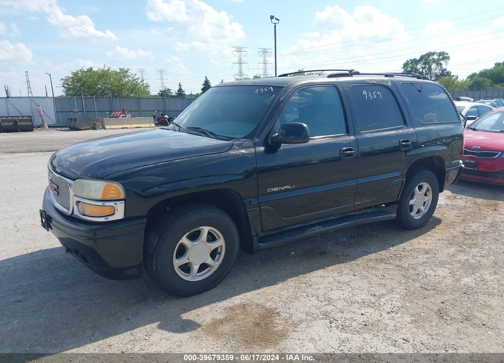 2001 GMC YUKON DENALI VIN: 1GKEK63U11J190490