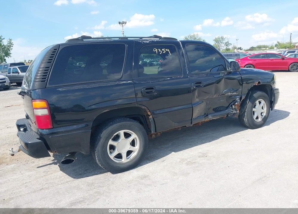 2001 GMC YUKON DENALI VIN: 1GKEK63U11J190490