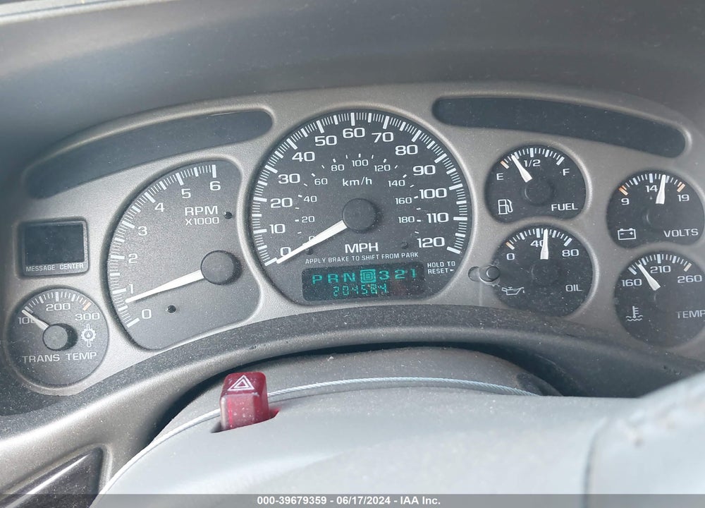 2001 GMC YUKON DENALI VIN: 1GKEK63U11J190490