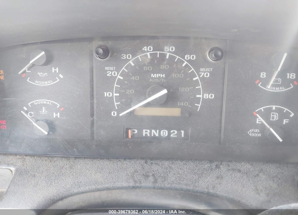 1997 FORD F-250 XL VIN: 1FTHX25G6VEC61708