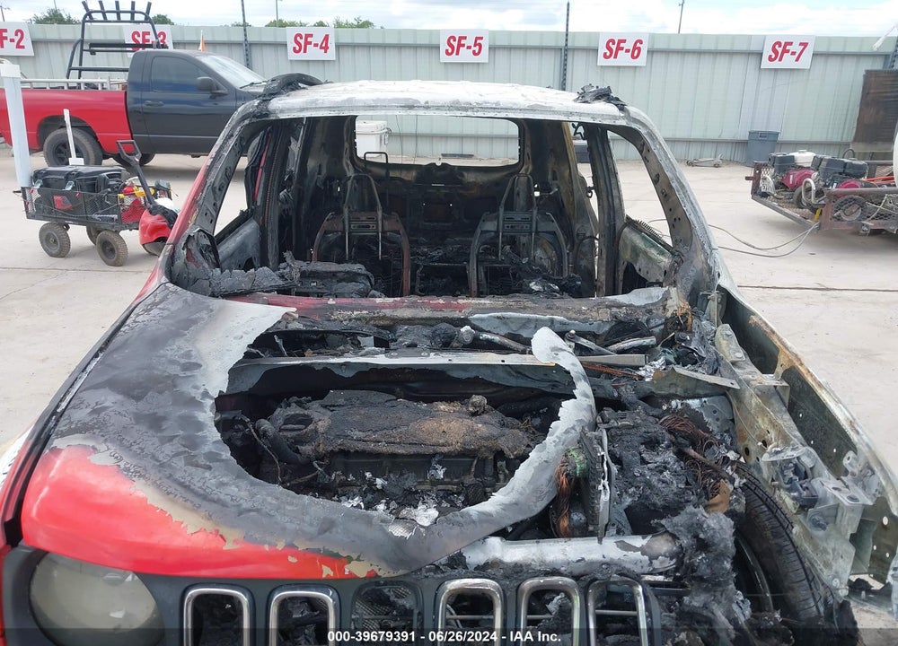 2017 JEEP RENEGADE LATITUDE FWD VIN: ZACCJABB8HPG64356