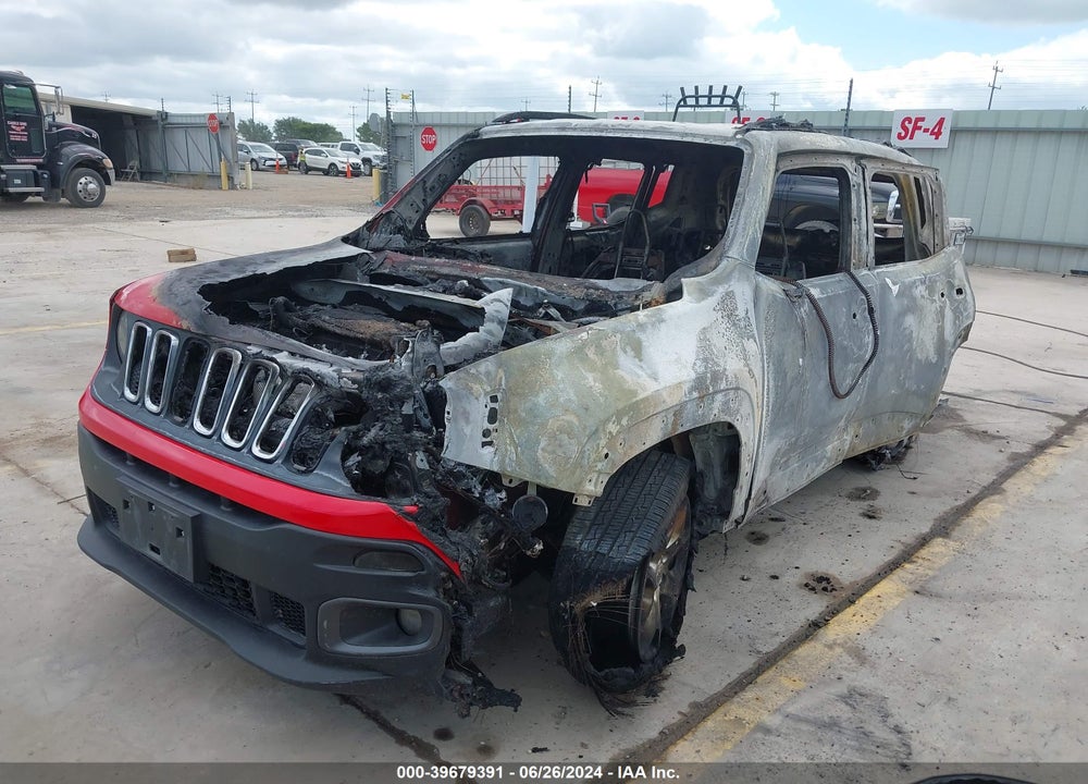 2017 JEEP RENEGADE LATITUDE FWD VIN: ZACCJABB8HPG64356
