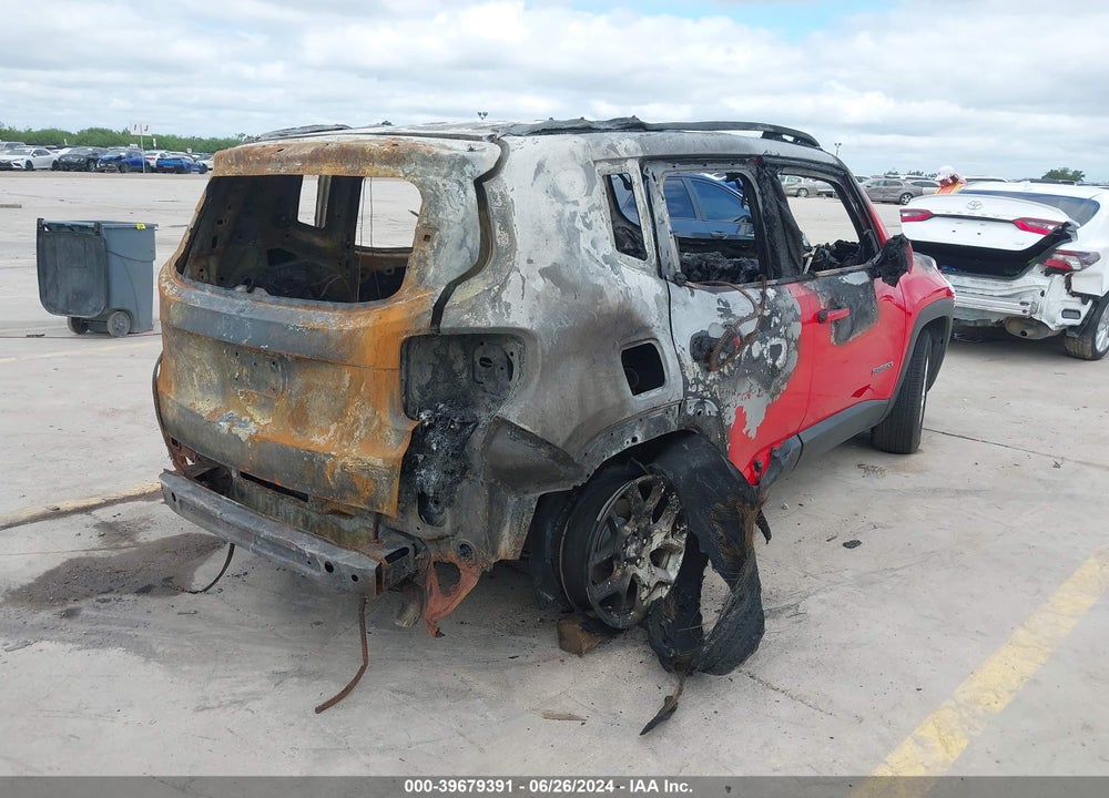 2017 JEEP RENEGADE LATITUDE FWD VIN: ZACCJABB8HPG64356
