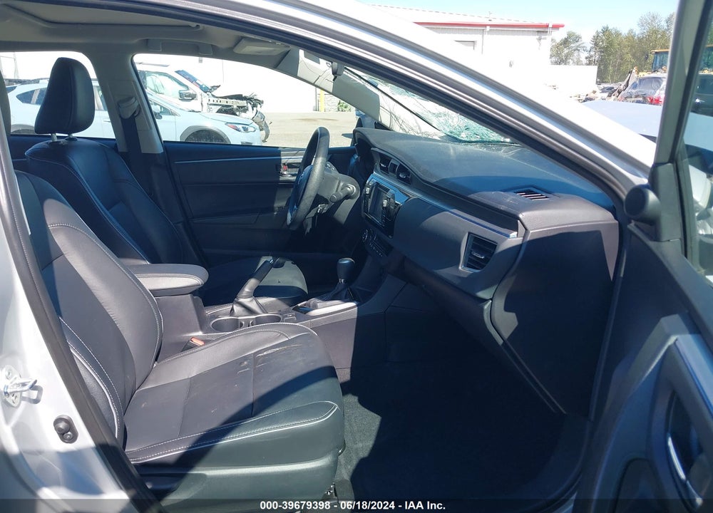 2014 TOYOTA COROLLA LE PREMIUM VIN: 2T1BURHE6EC076045