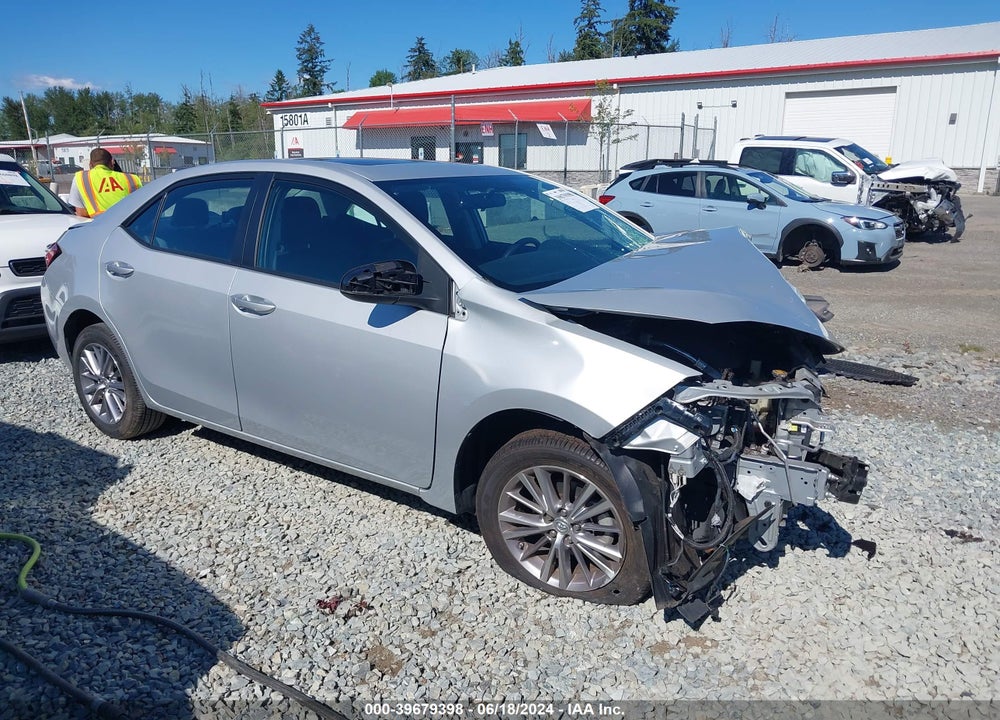 2014 TOYOTA COROLLA LE PREMIUM VIN: 2T1BURHE6EC076045