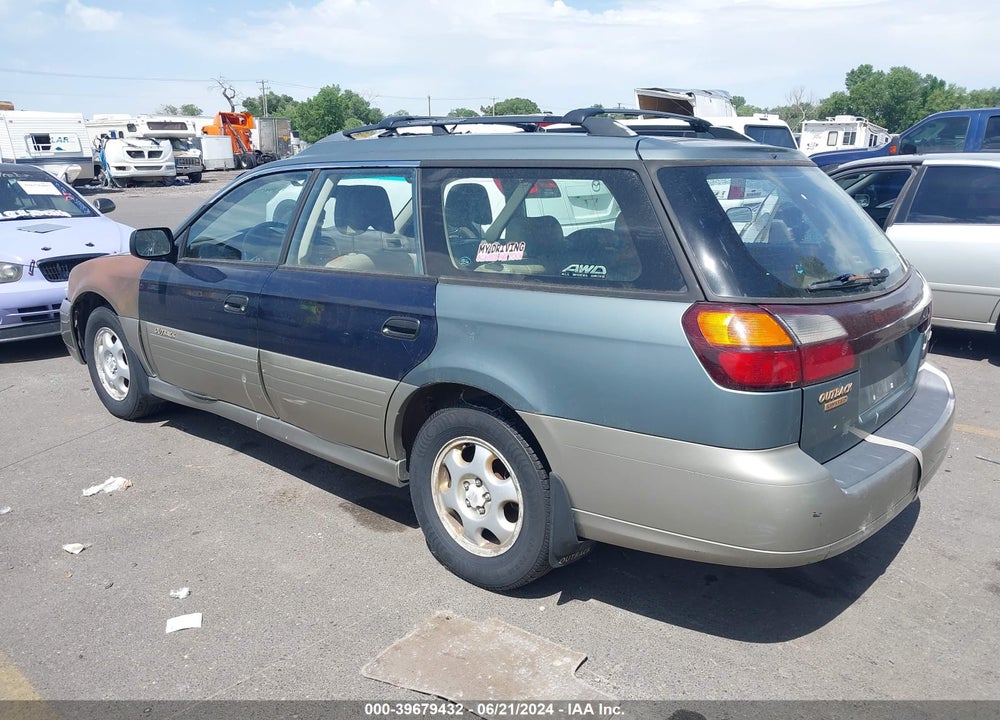 2002 SUBARU OUTBACK LIMITED VIN: 4S3BH686527658758