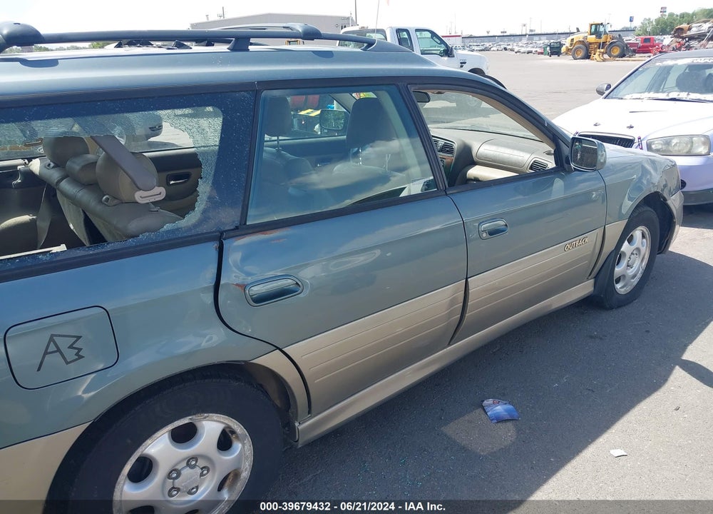 2002 SUBARU OUTBACK LIMITED VIN: 4S3BH686527658758