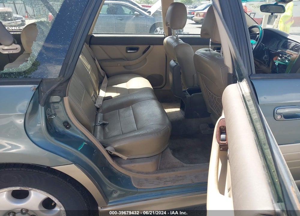 2002 SUBARU OUTBACK LIMITED VIN: 4S3BH686527658758