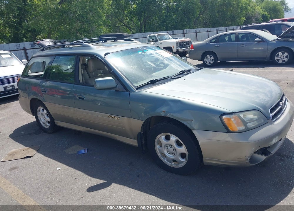 2002 SUBARU OUTBACK LIMITED VIN: 4S3BH686527658758