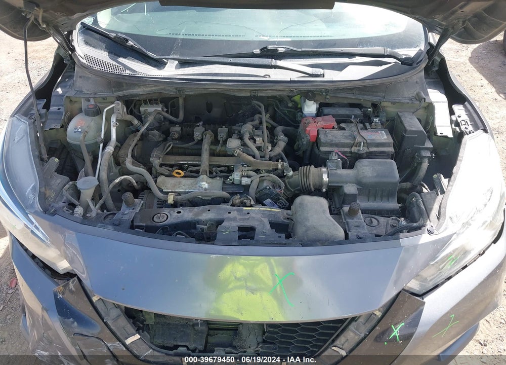 2021 NISSAN VERSA S XTRONIC CVT VIN: 3N1CN8DVXML822609