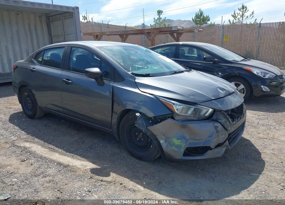 2021 NISSAN VERSA S XTRONIC CVT VIN: 3N1CN8DVXML822609