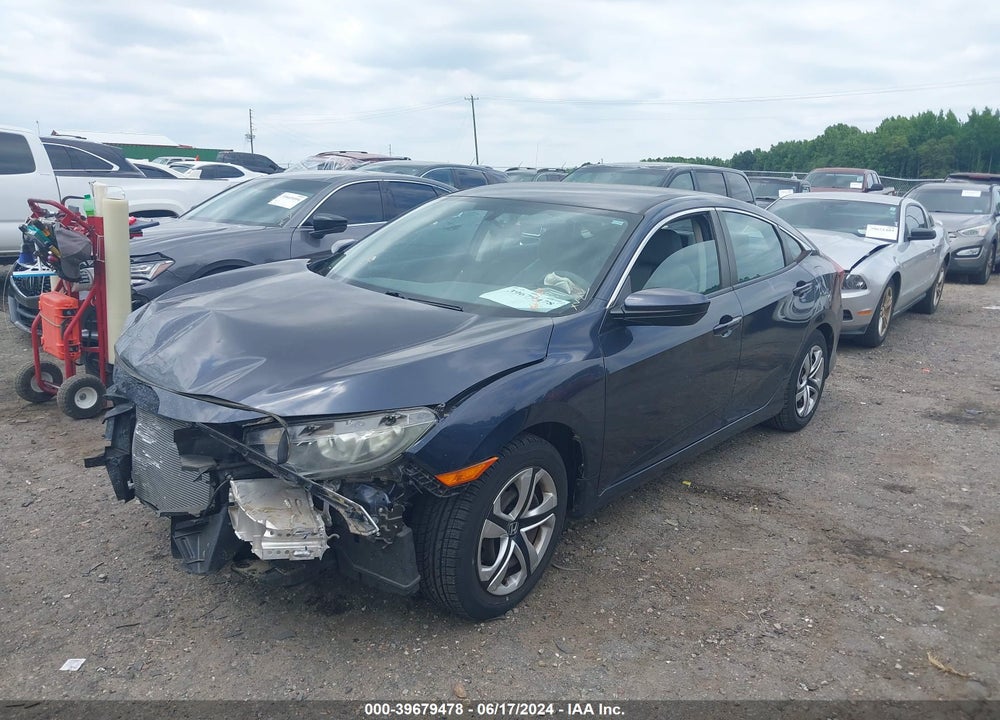 2016 HONDA CIVIC VIN: 19XFC2F53GE008840