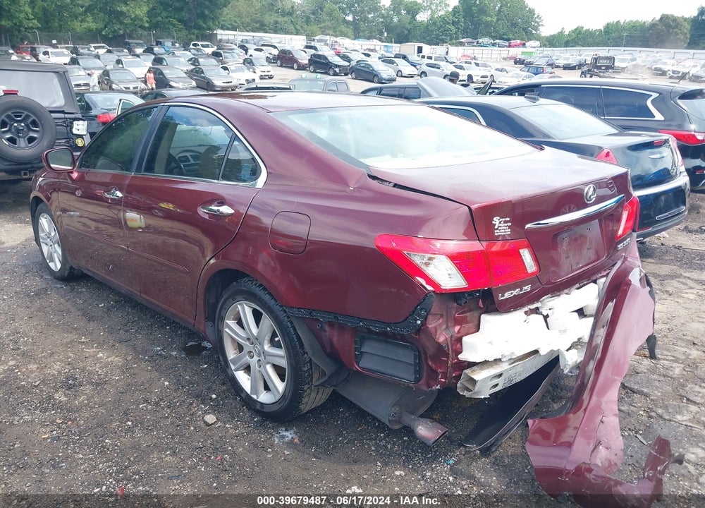 2007 LEXUS ES 350 VIN: JTHBJ46G272143630