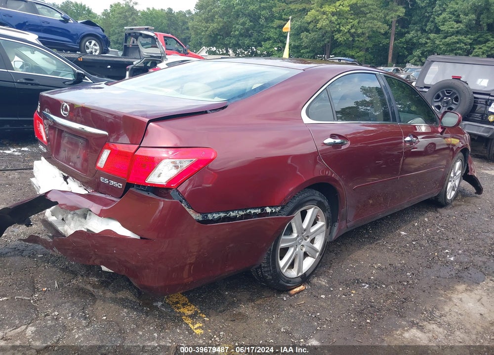 2007 LEXUS ES 350 VIN: JTHBJ46G272143630