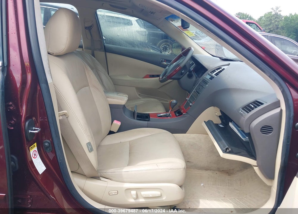 2007 LEXUS ES 350 VIN: JTHBJ46G272143630
