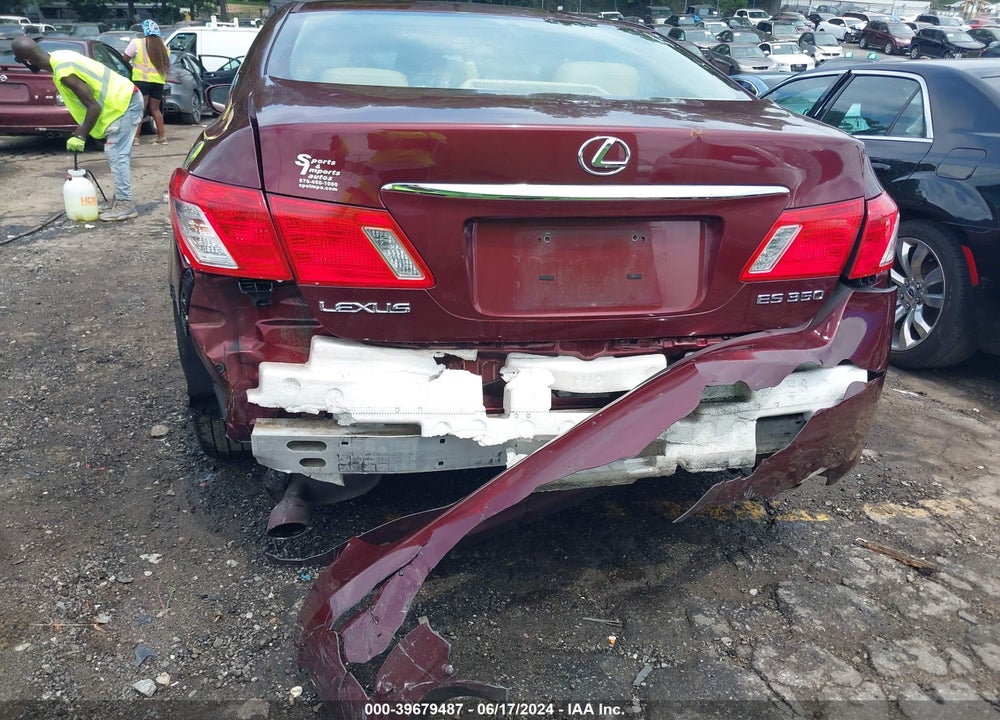 2007 LEXUS ES 350 VIN: JTHBJ46G272143630