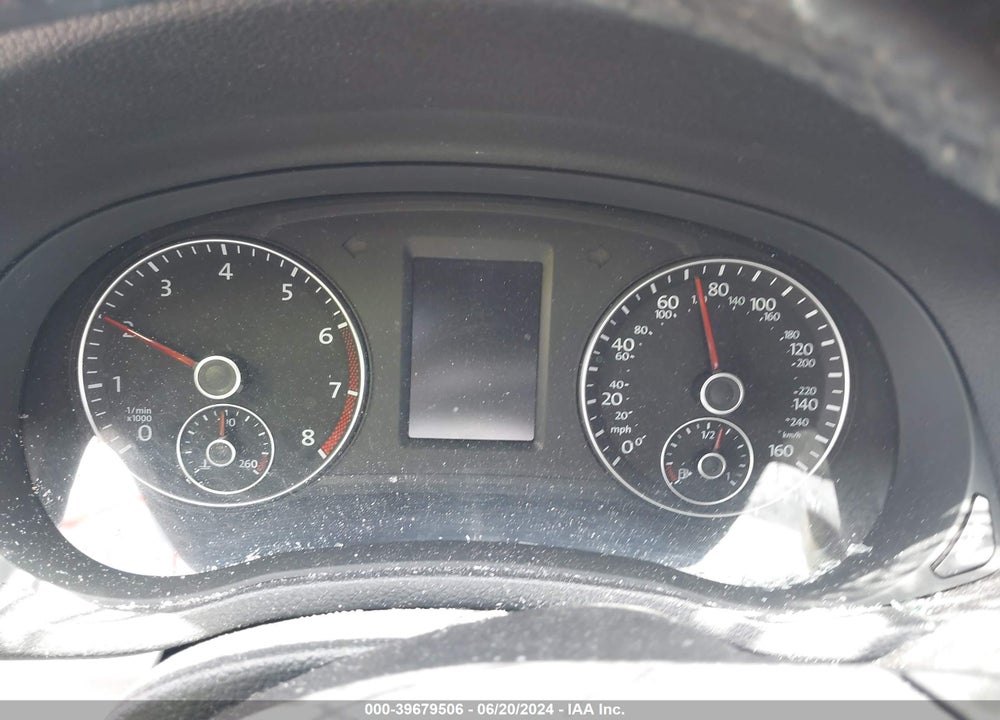 2013 VOLKSWAGEN PASSAT 2.5L SE VIN: 1VWBH7A31DC019886