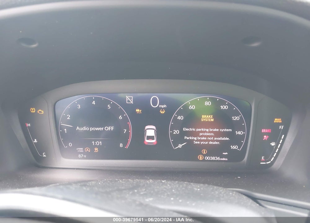2023 HONDA ACCORD EX VIN: 1HGCY1F38PA057632
