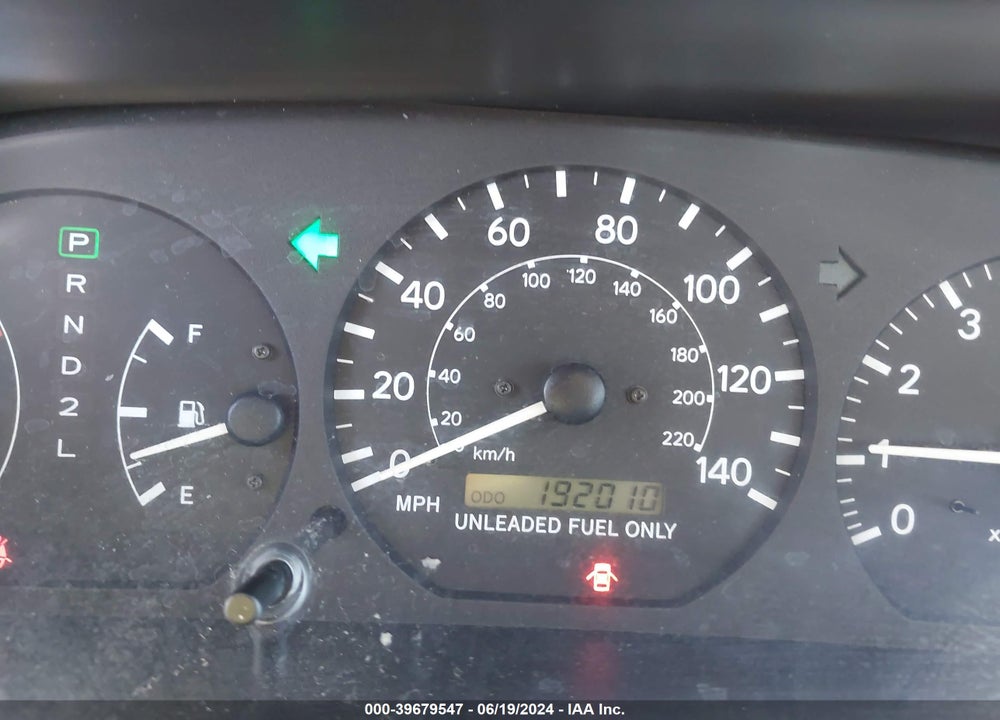 1998 TOYOTA CAMRY LE VIN: JT2BG22K6W0205063
