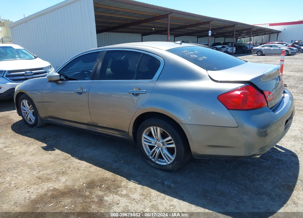 2013 INFINITI G37 JOURNEY VIN: JN1CV6AP5DM716228
