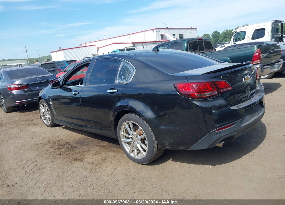 2014 CHEVROLET SS VIN: 6G3F15RW1EL929912