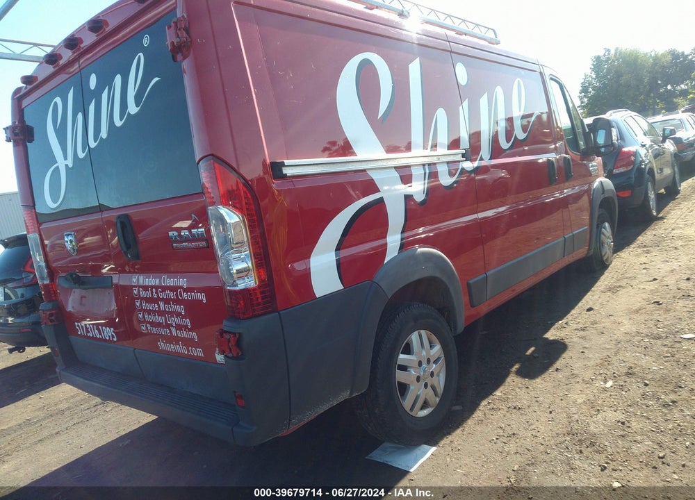 2016 RAM PROMASTER 1500 LOW ROOF VIN: 3C6TRVAG6GE127162