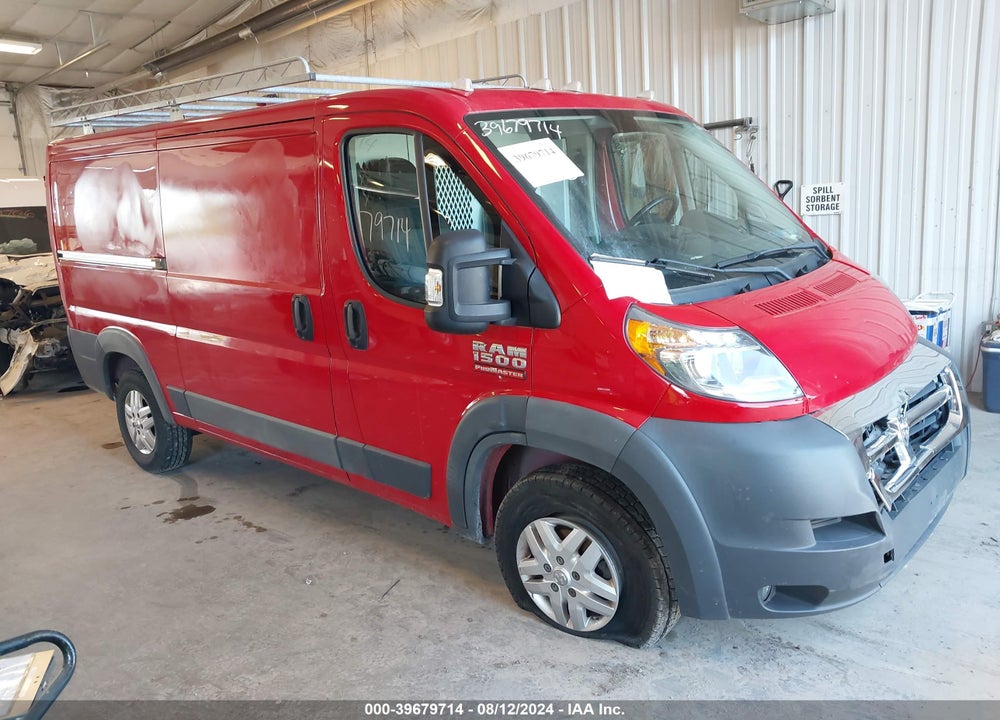 2016 RAM PROMASTER 1500 LOW ROOF VIN: 3C6TRVAG6GE127162