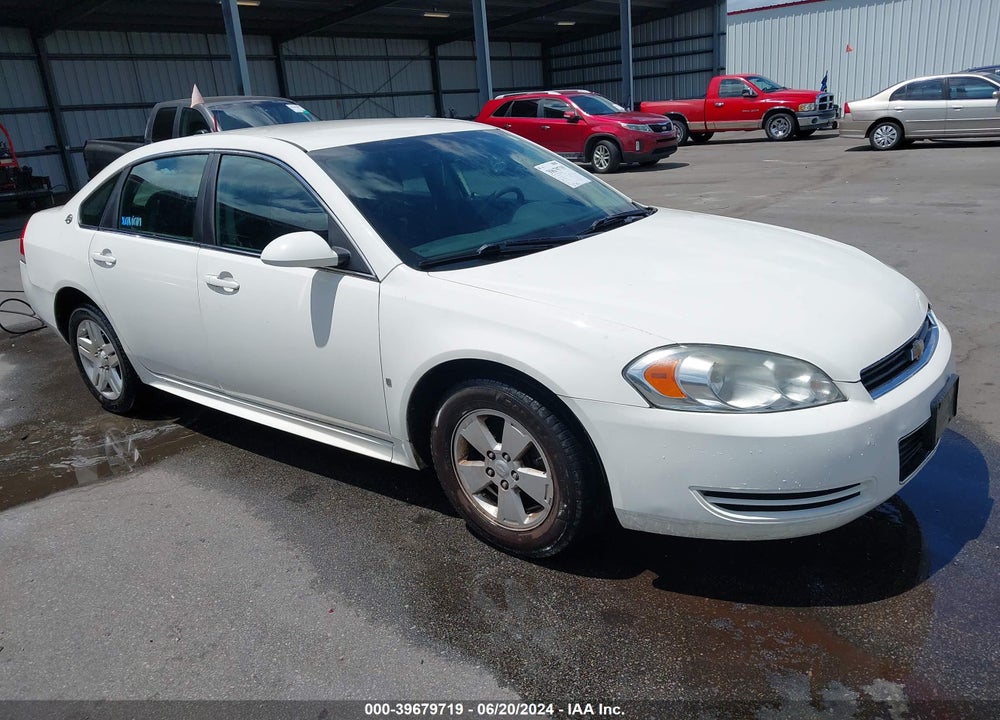 2009 CHEVROLET IMPALA LT VIN: 2G1WT57K391274437