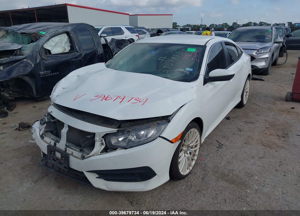2017 HONDA CIVIC LX VIN: 19XFC2F57HE064622