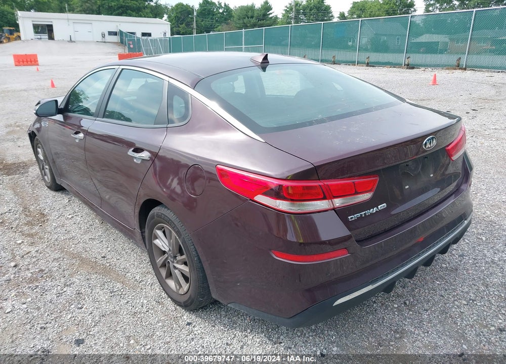 2020 KIA OPTIMA LX VIN: 5XXGT4L33LG386192