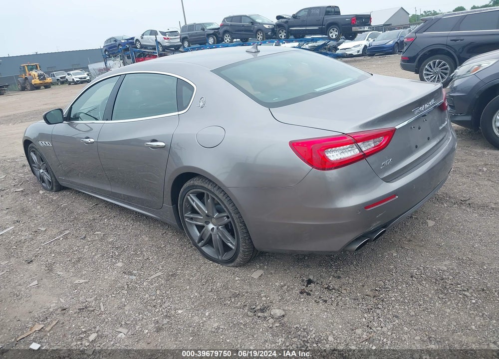 2017 MASERATI QUATTROPORTE S Q4 GRANLUSSO VIN: ZAM56RRL5H1197061