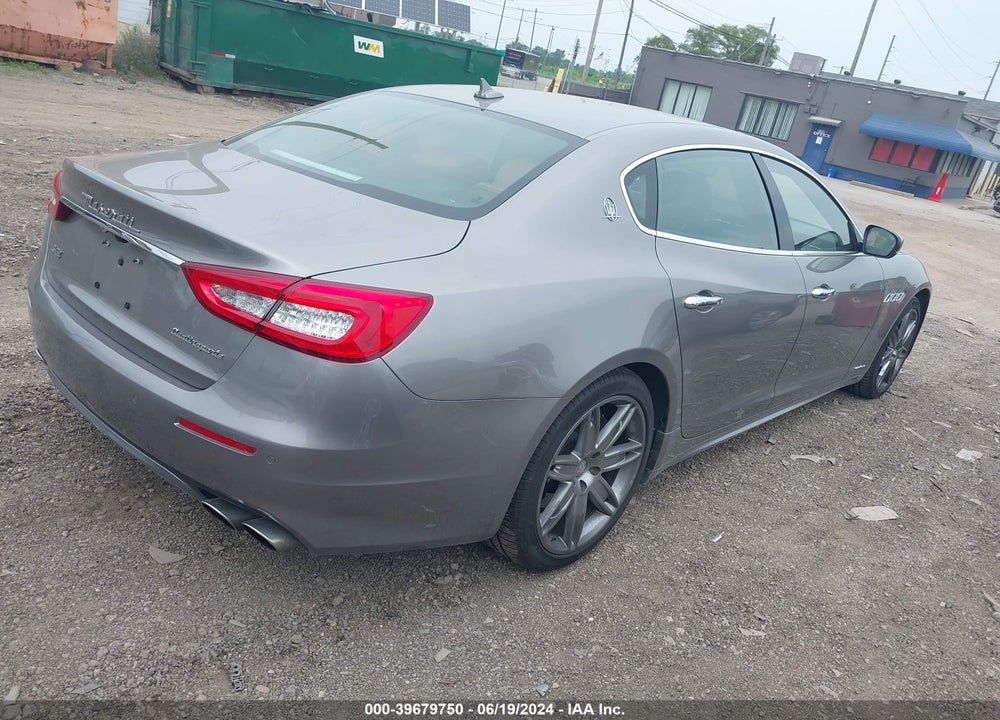 2017 MASERATI QUATTROPORTE S Q4 GRANLUSSO VIN: ZAM56RRL5H1197061
