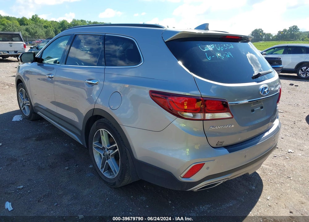 2017 HYUNDAI SANTA FE LIMITED ULTIMATE VIN: KM8SR4HF2HU216236