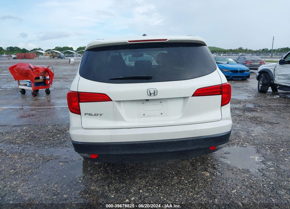 2018 HONDA PILOT EX-L VIN: 5FNYF5H52JB033387