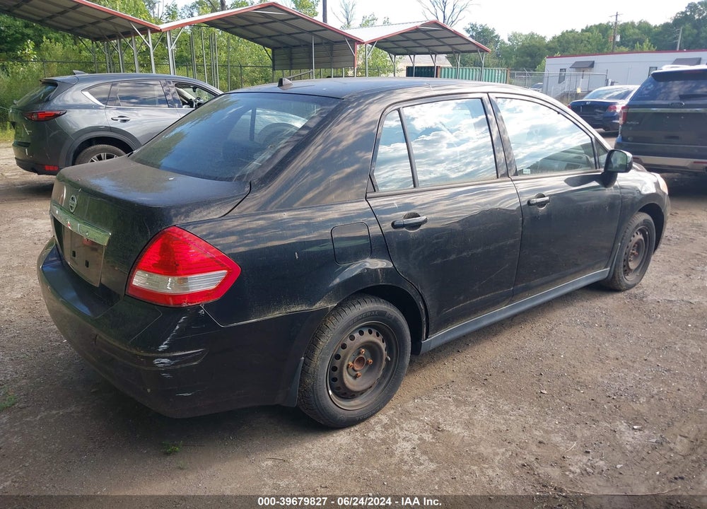 2009 NISSAN VERSA VIN: 3N1BC11E39L497791