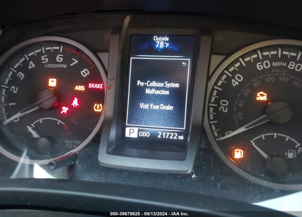 2022 TOYOTA TACOMA TRD OFF ROAD VIN: 3TMCZ5AN5NM457465
