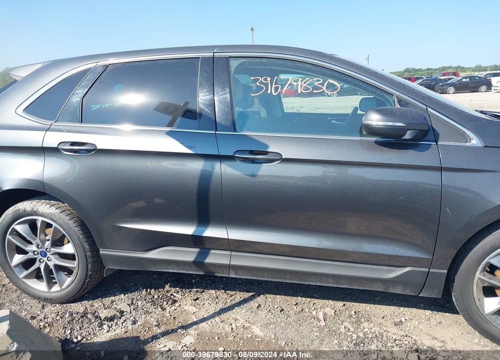 2016 FORD EDGE TITANIUM VIN: 2FMPK4K92GBB57870