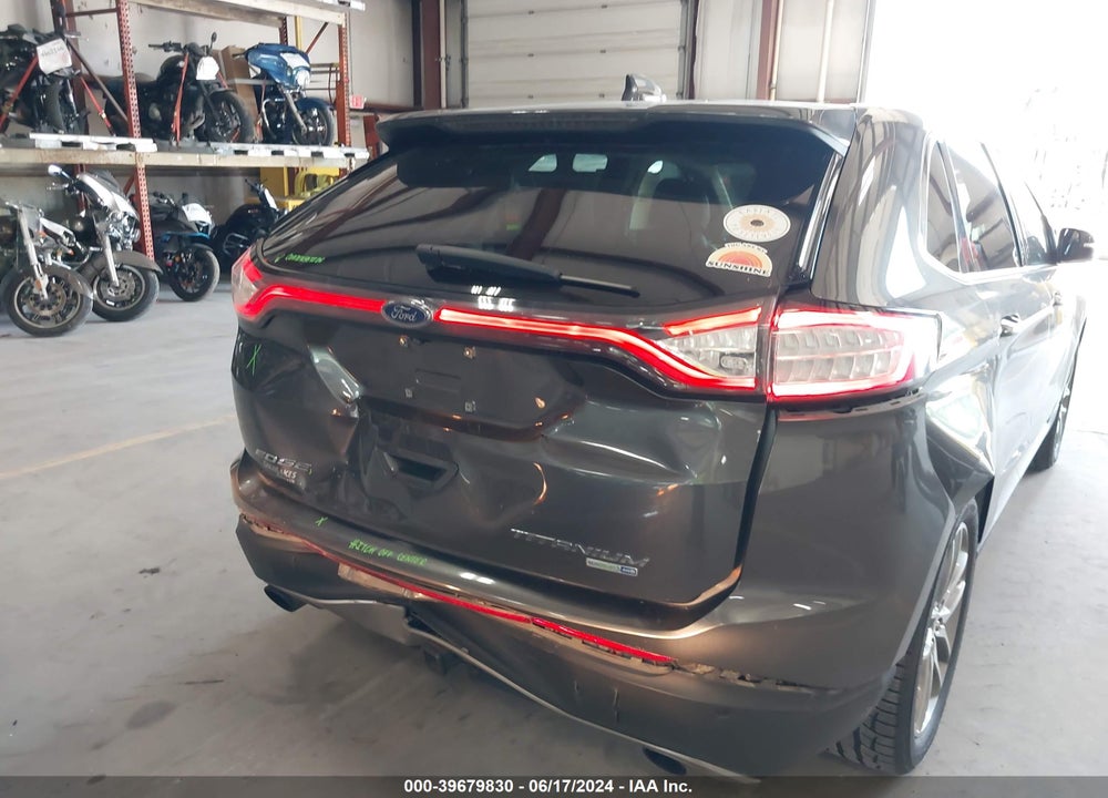 2016 FORD EDGE TITANIUM VIN: 2FMPK4K92GBB57870