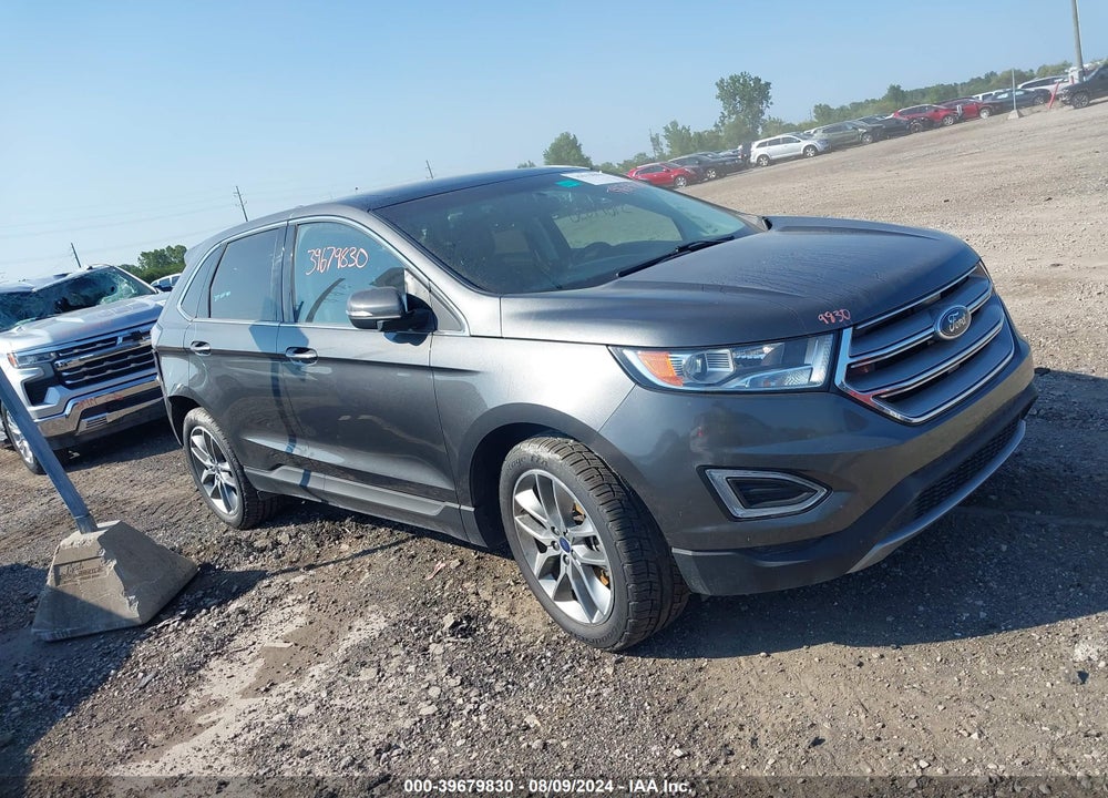 2016 FORD EDGE TITANIUM VIN: 2FMPK4K92GBB57870