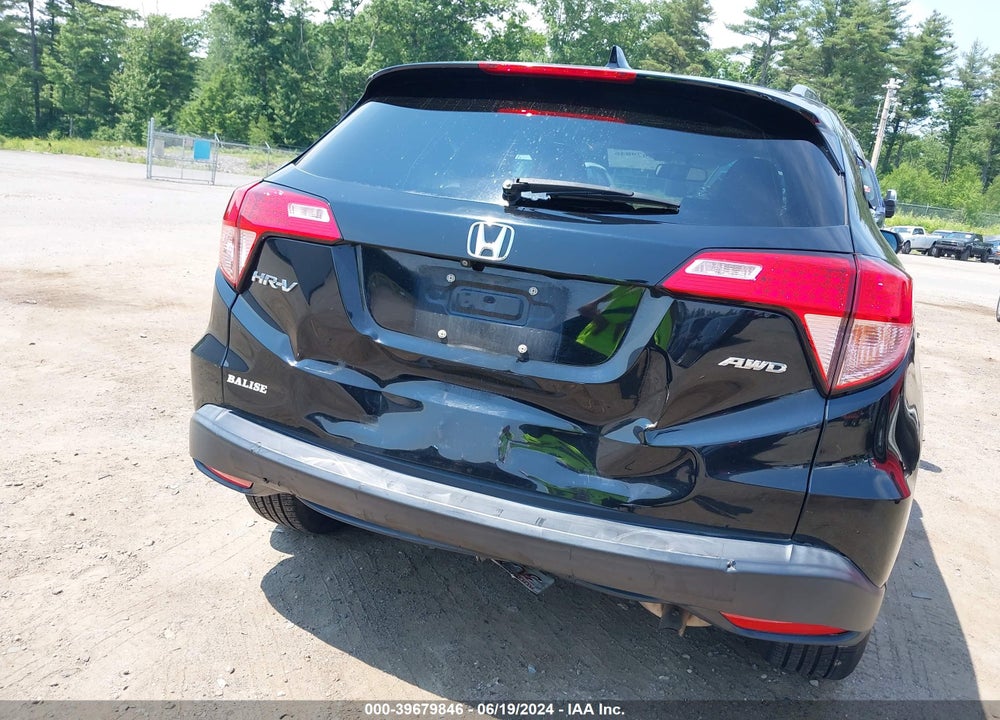 2018 HONDA HR-V EX-L VIN: 3CZRU6H7XJM709608