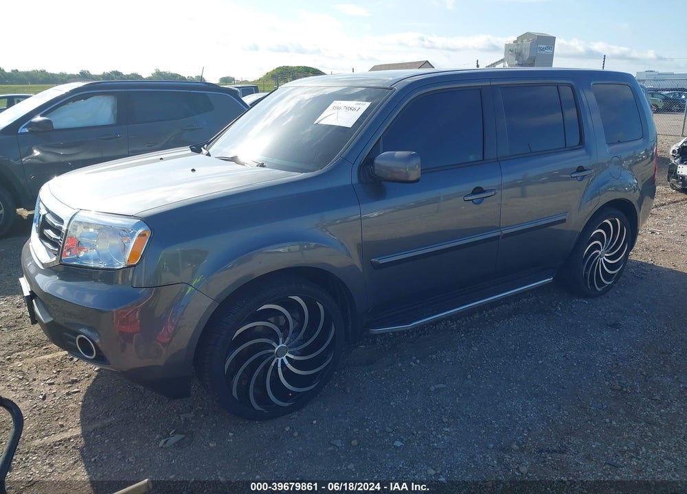 2012 HONDA PILOT EX-L VIN: 5FNYF4H66CB057343