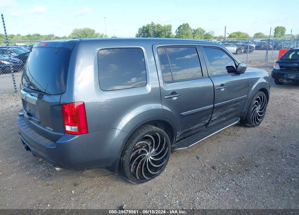 2012 HONDA PILOT EX-L VIN: 5FNYF4H66CB057343