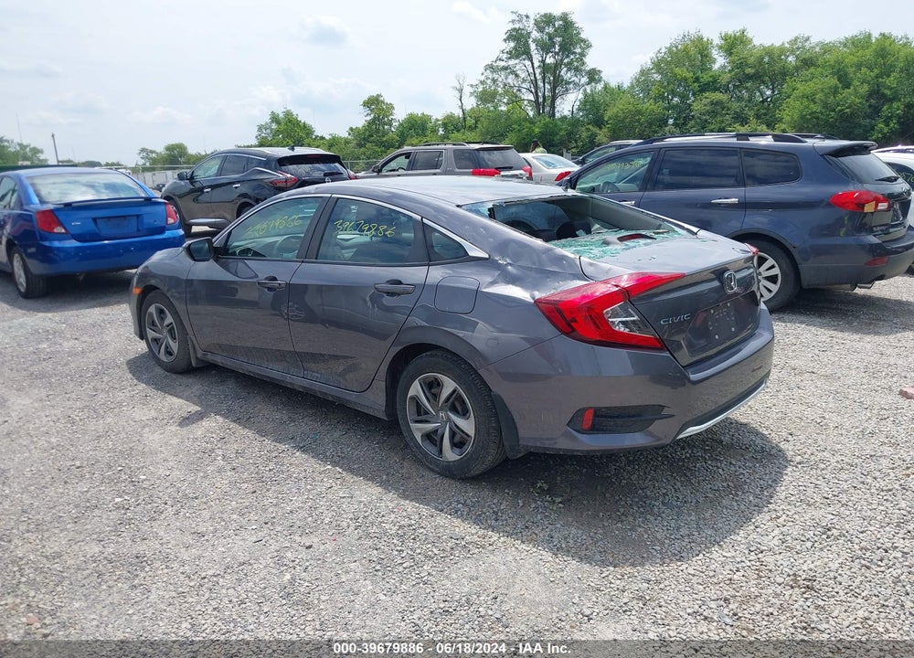 2019 HONDA CIVIC LX VIN: 2HGFC2F68KH562754
