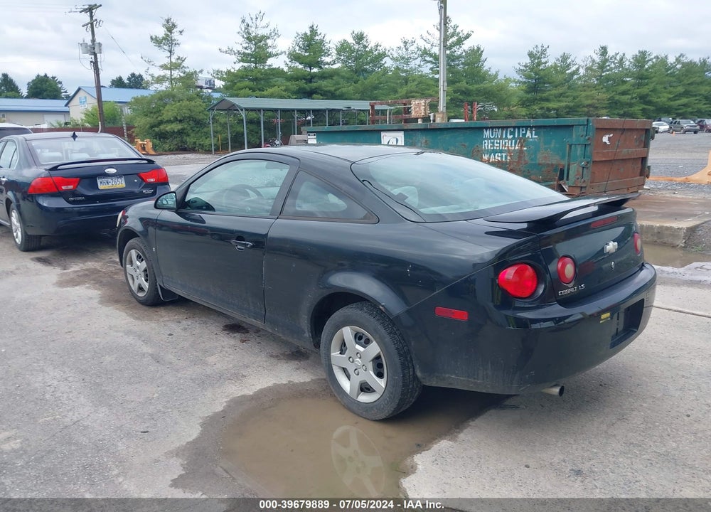 2007 CHEVROLET COBALT LS VIN: 1G1AK15F877208025