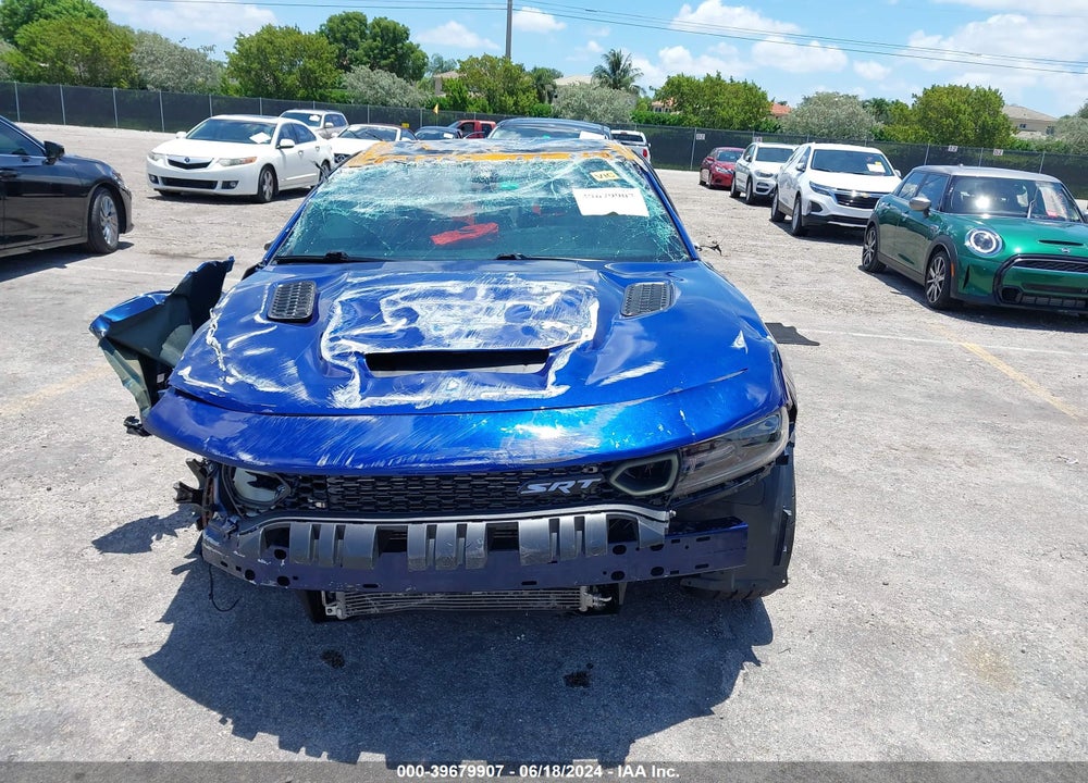 2019 DODGE CHARGER SCAT PACK RWD VIN: 2C3CDXGJXKH538541