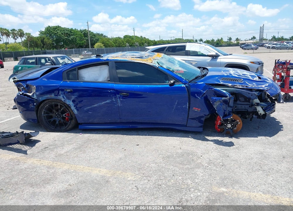 2019 DODGE CHARGER SCAT PACK RWD VIN: 2C3CDXGJXKH538541