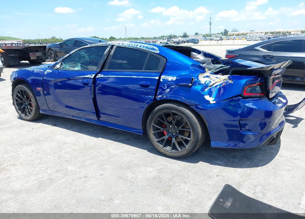 2019 DODGE CHARGER SCAT PACK RWD VIN: 2C3CDXGJXKH538541