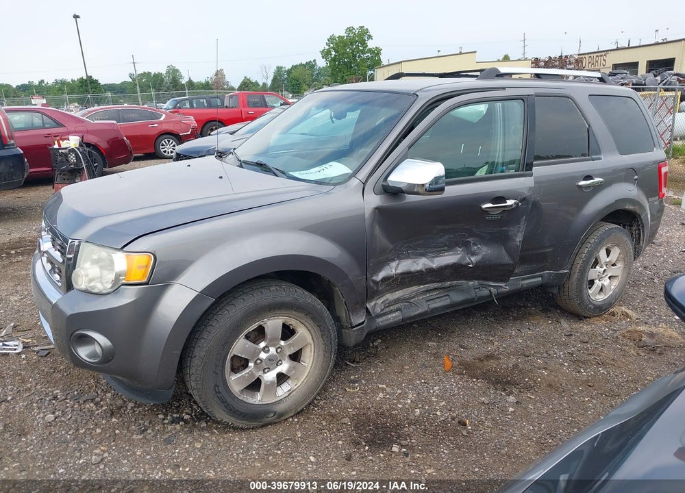 2012 FORD ESCAPE LIMITED VIN: 1FMCU9EG9CKA15788